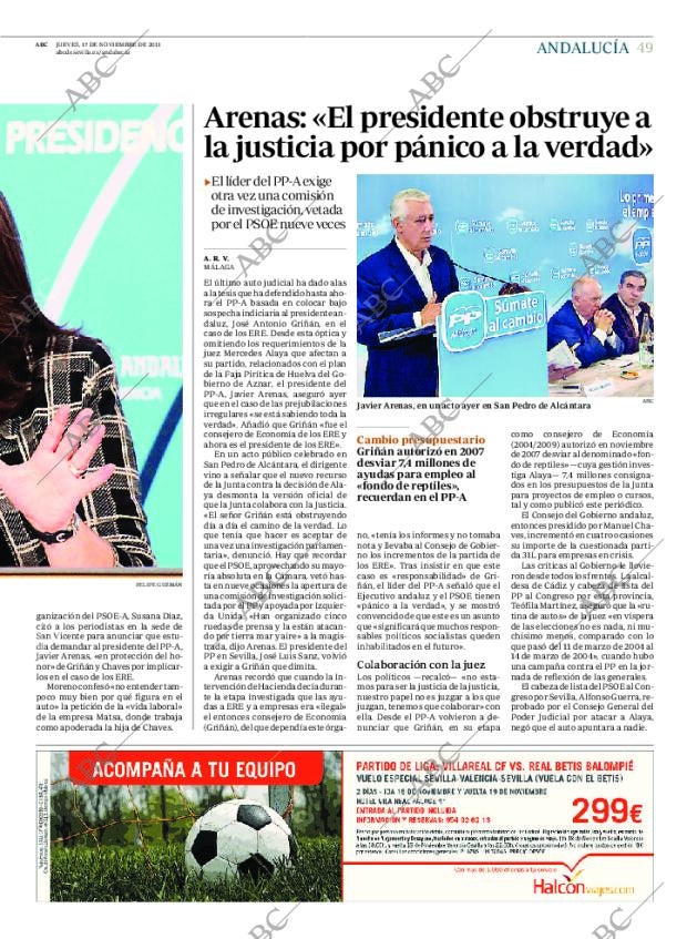 ABC SEVILLA 17-11-2011 página 49