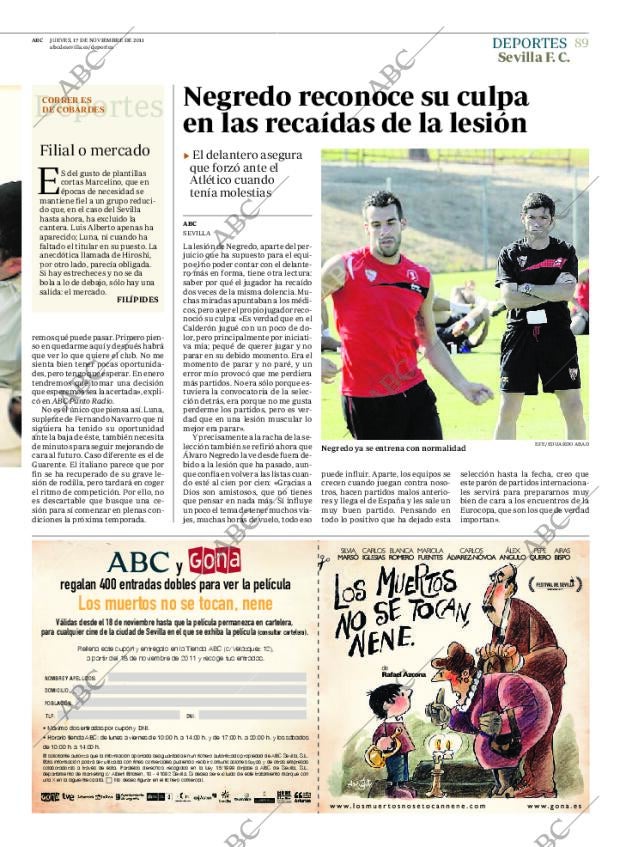 ABC SEVILLA 17-11-2011 página 89