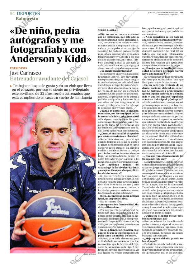 ABC SEVILLA 17-11-2011 página 94