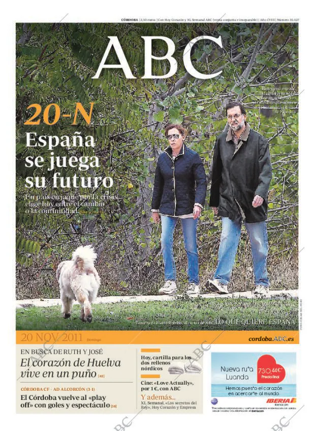 ABC CORDOBA 20-11-2011 página 1