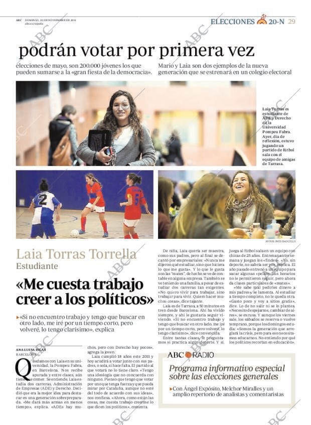 ABC MADRID 20-11-2011 página 31