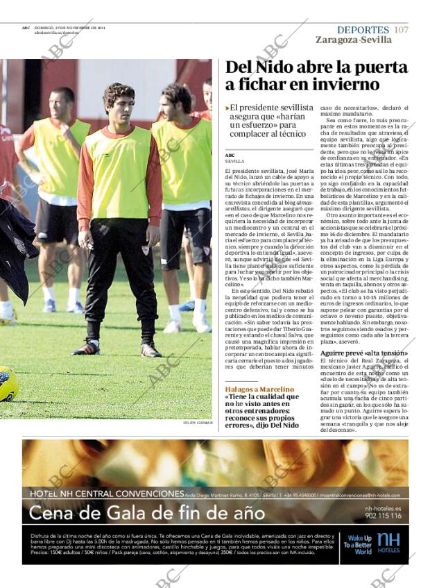 ABC SEVILLA 27-11-2011 página 109