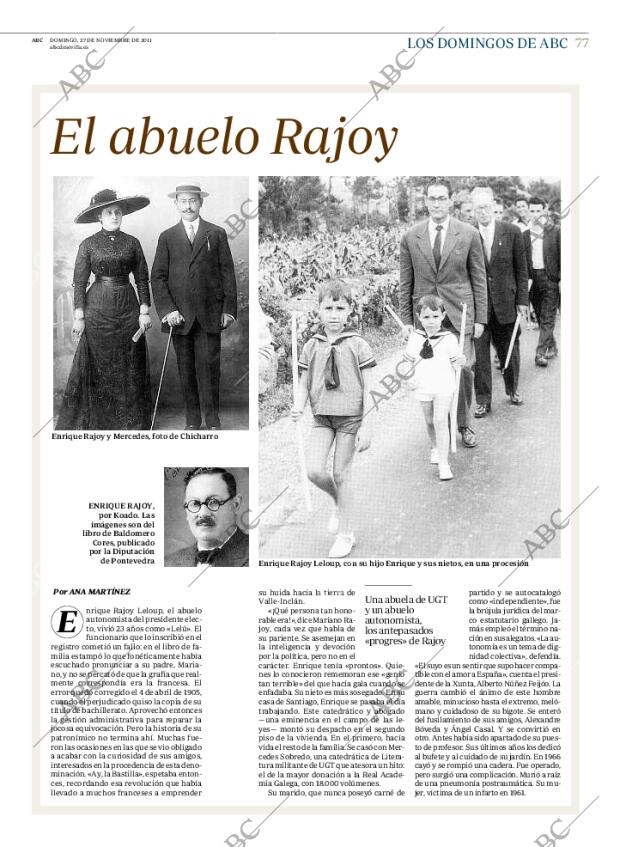 ABC SEVILLA 27-11-2011 página 79