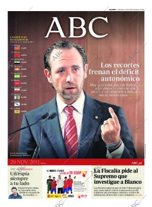 ABC MADRID 29-11-2011 página 1