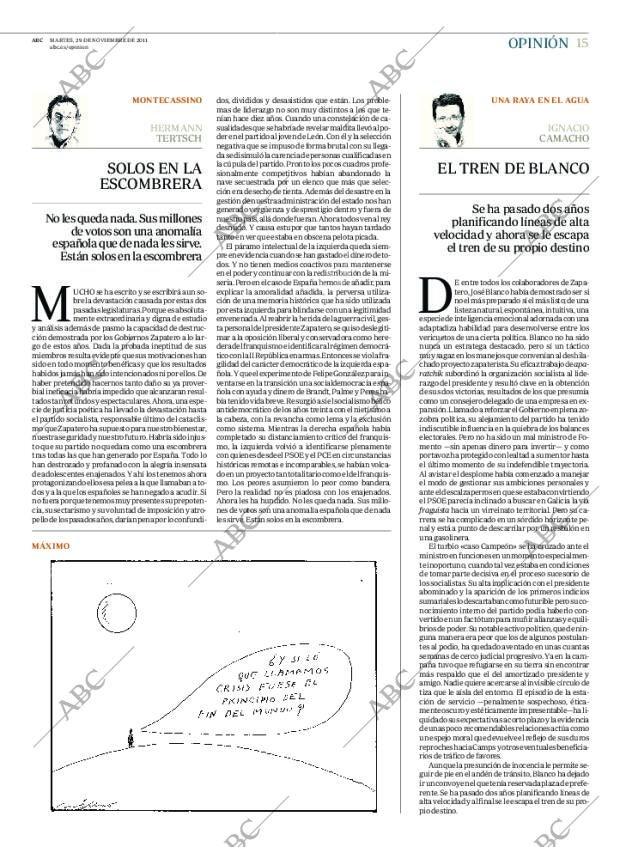 ABC MADRID 29-11-2011 página 15
