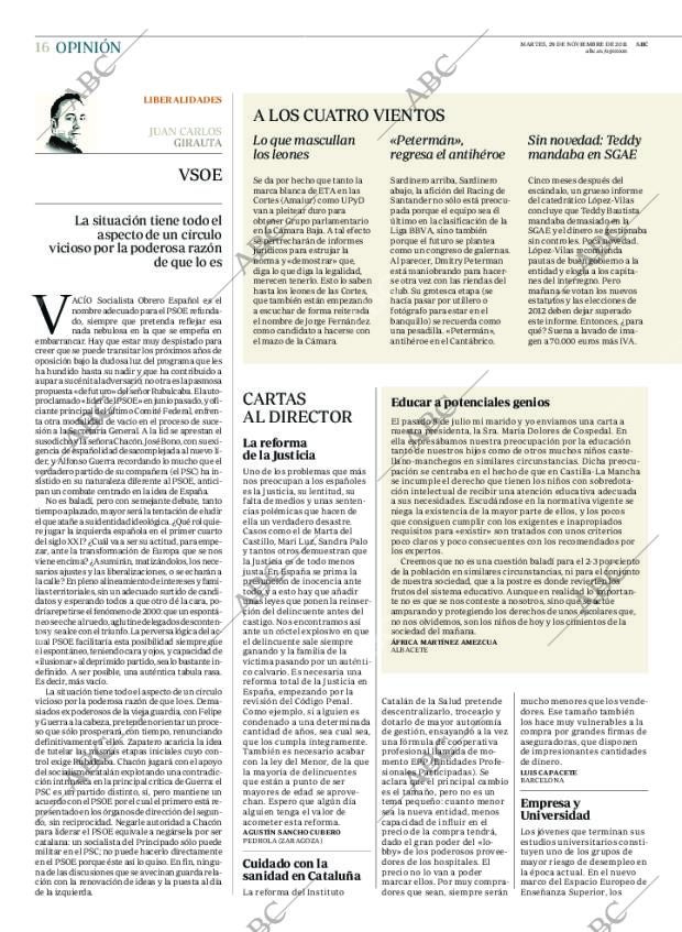 ABC MADRID 29-11-2011 página 16