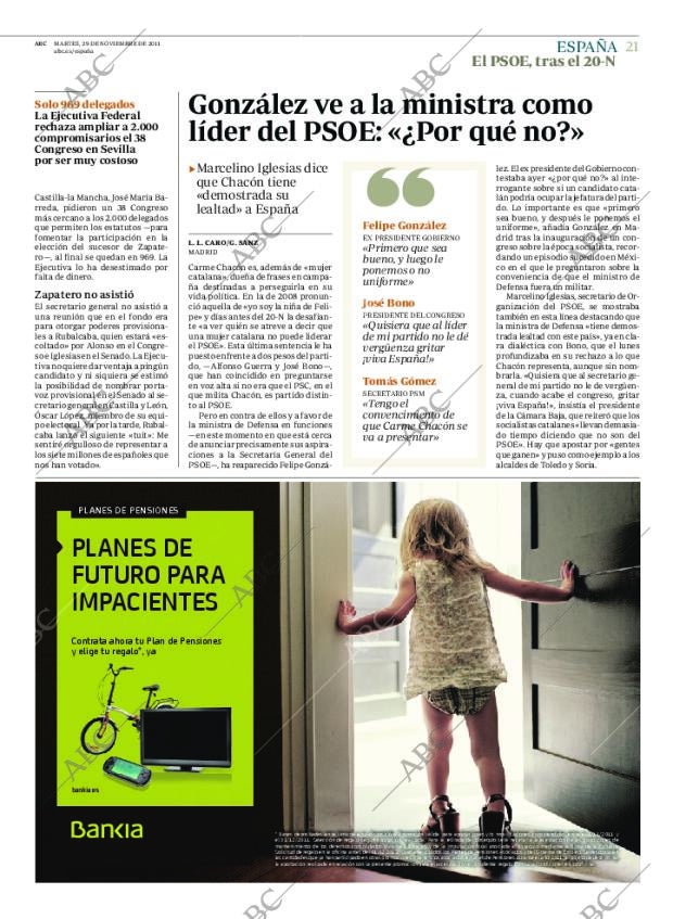 ABC MADRID 29-11-2011 página 21
