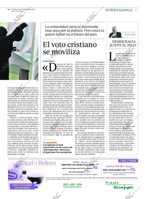 ABC MADRID 29-11-2011 página 33