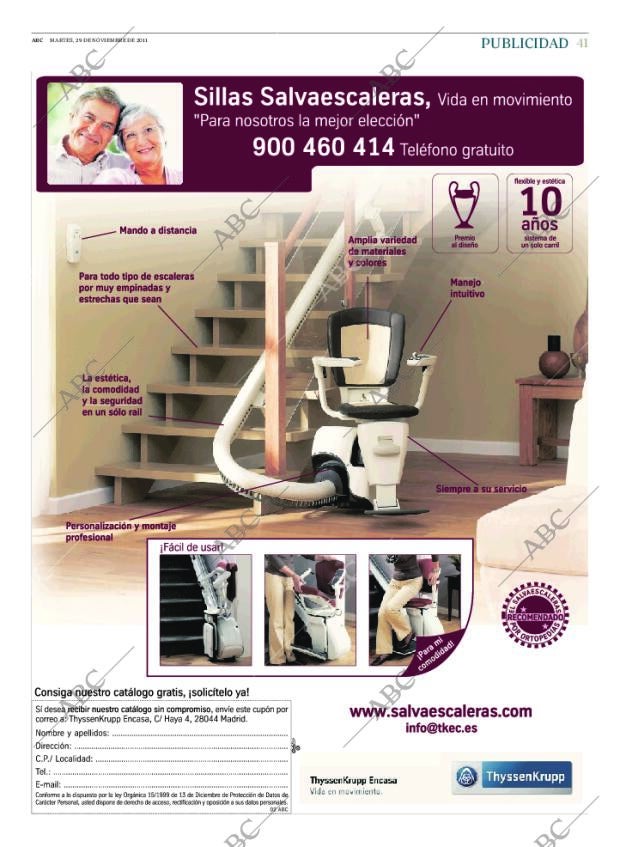 ABC MADRID 29-11-2011 página 41
