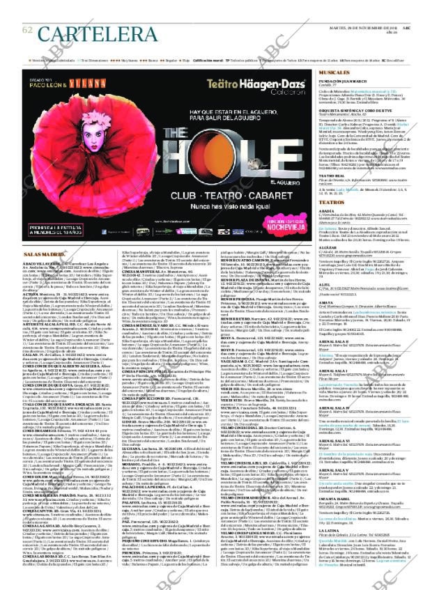 ABC MADRID 29-11-2011 página 62