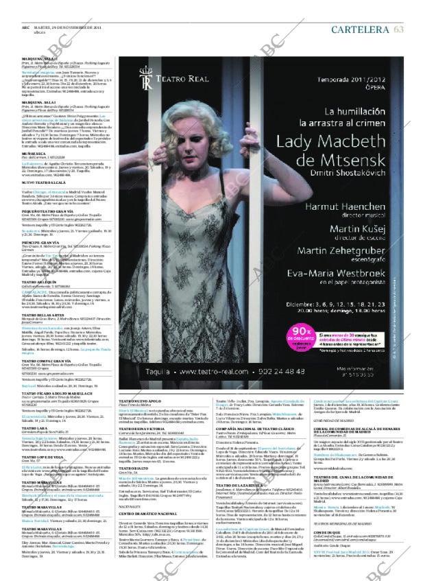 ABC MADRID 29-11-2011 página 63