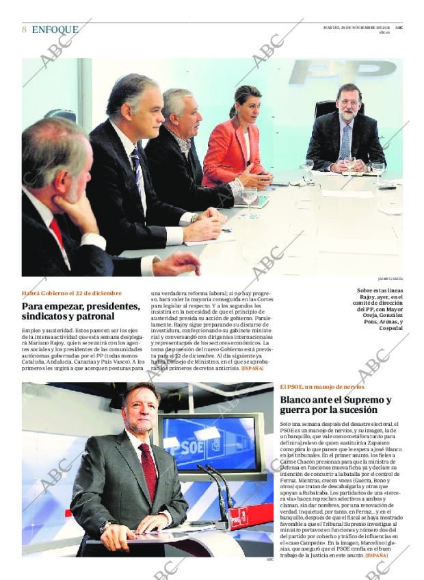 ABC MADRID 29-11-2011 página 8