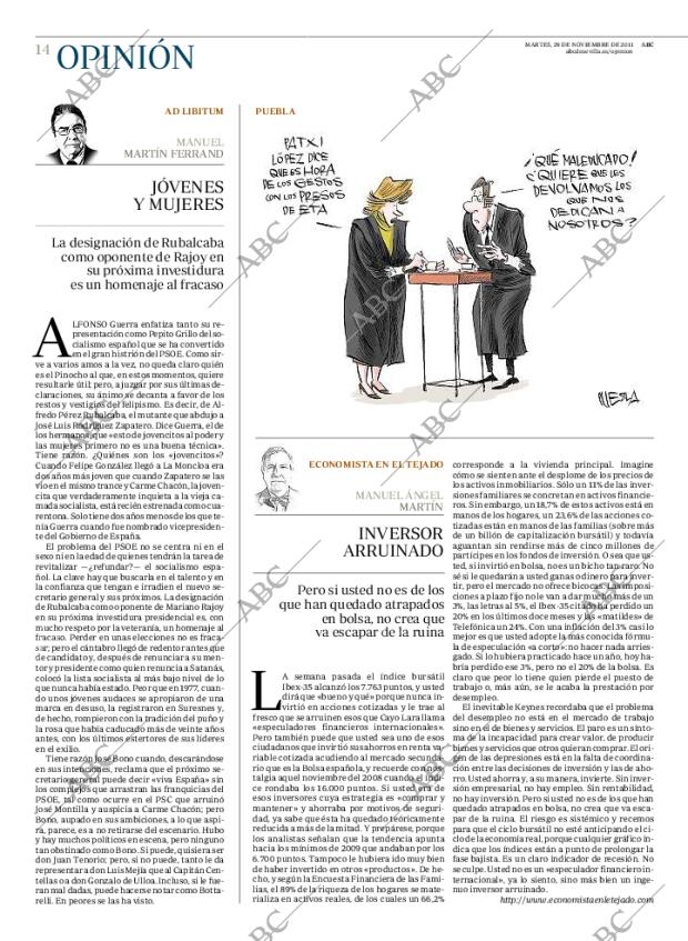 ABC SEVILLA 29-11-2011 página 14