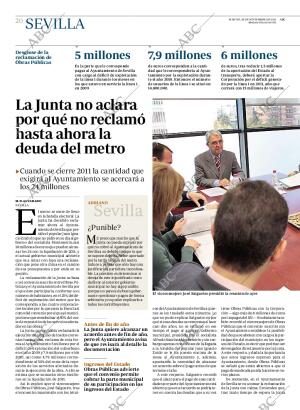 ABC SEVILLA 29-11-2011 página 20