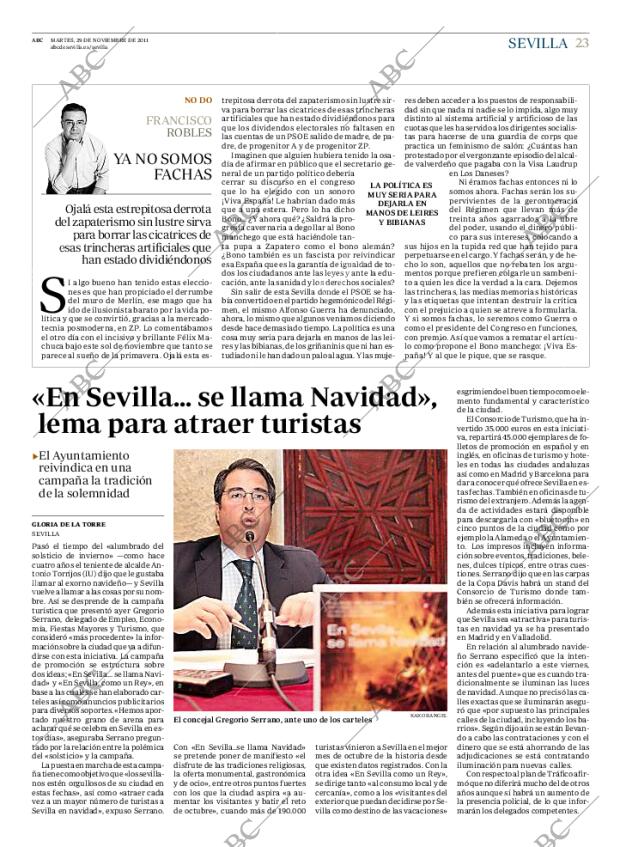 ABC SEVILLA 29-11-2011 página 23