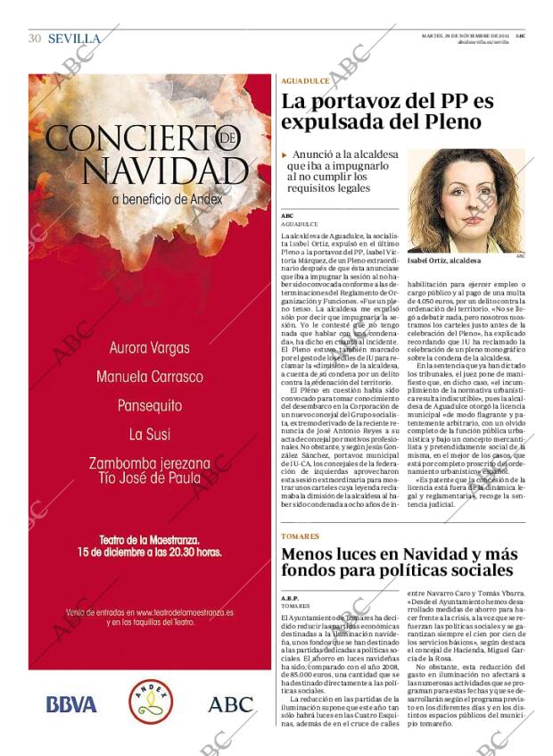 ABC SEVILLA 29-11-2011 página 30