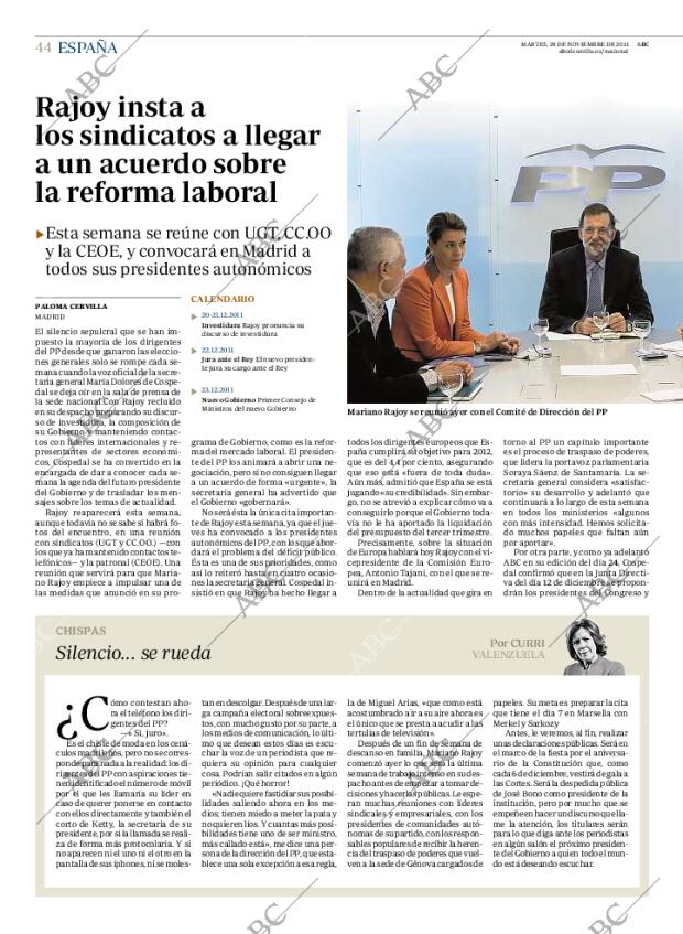 ABC SEVILLA 29-11-2011 página 44