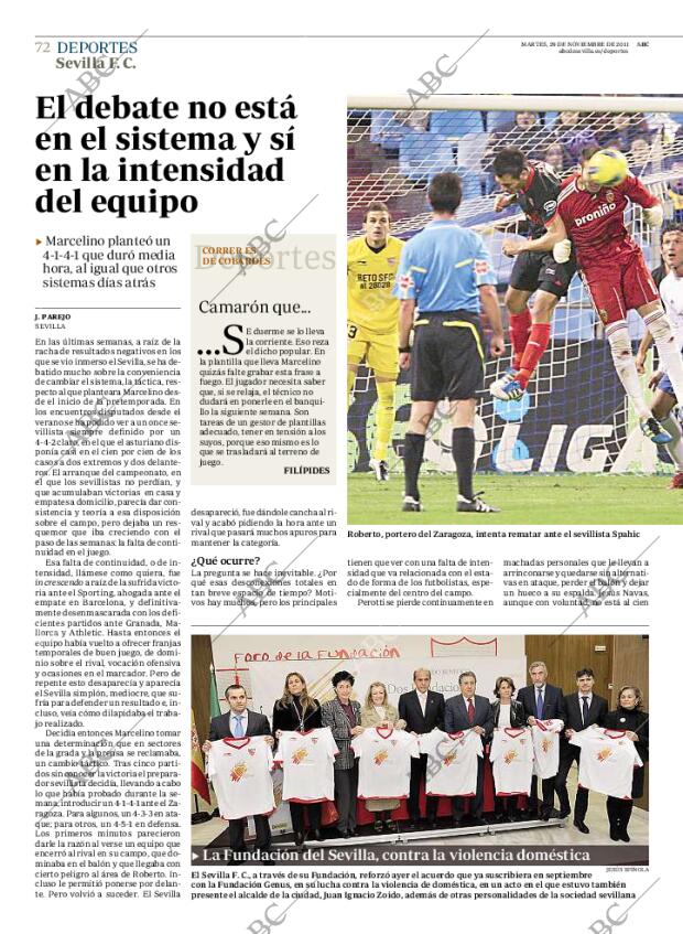 ABC SEVILLA 29-11-2011 página 72