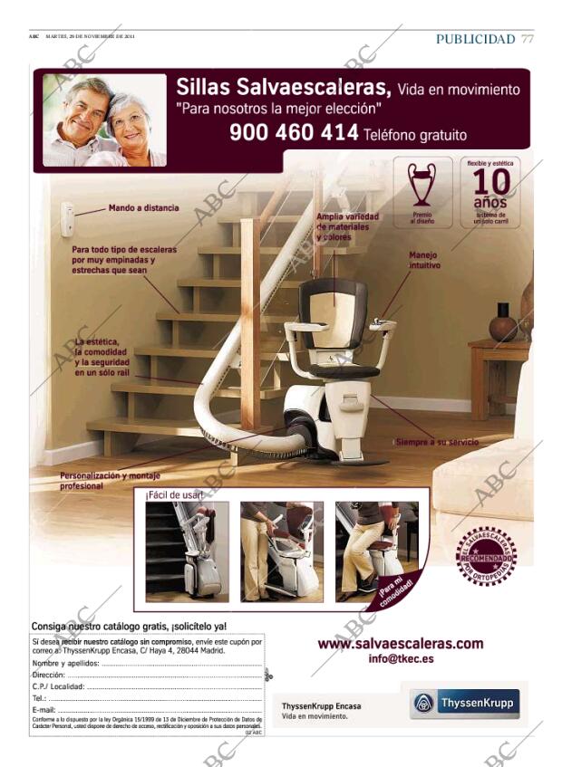 ABC SEVILLA 29-11-2011 página 77