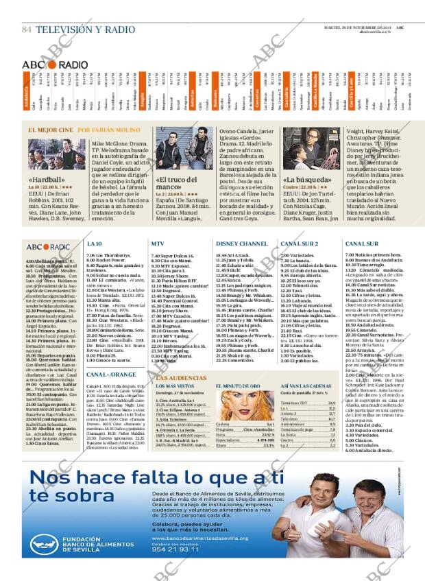 ABC SEVILLA 29-11-2011 página 84