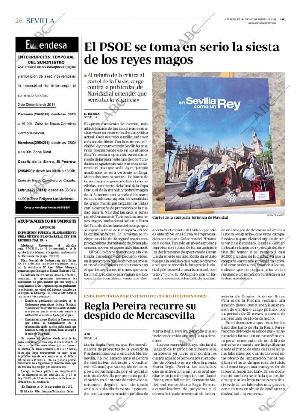 ABC SEVILLA 30-11-2011 página 26