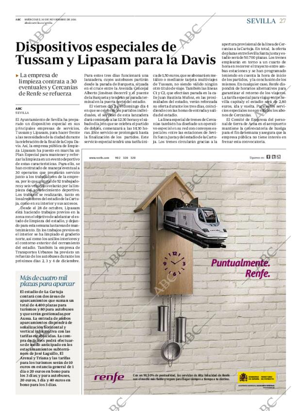 ABC SEVILLA 30-11-2011 página 27