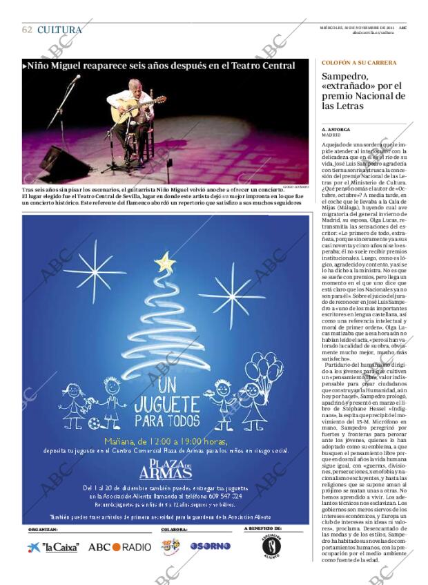 ABC SEVILLA 30-11-2011 página 62