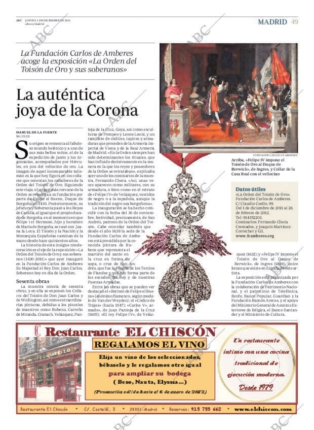 ABC MADRID 01-12-2011 página 49