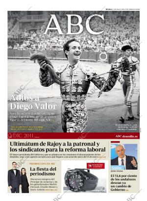 ABC SEVILLA 01-12-2011 página 1