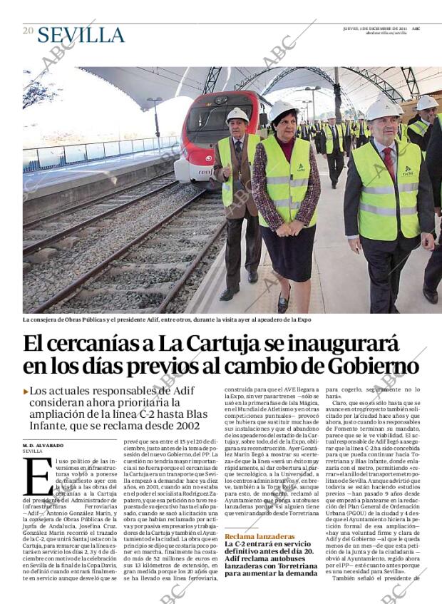 ABC SEVILLA 01-12-2011 página 20