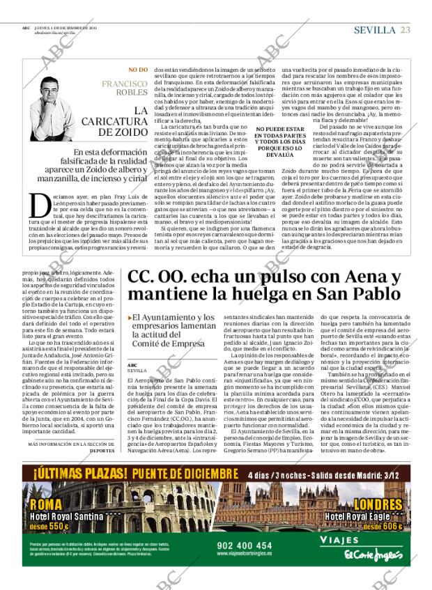 ABC SEVILLA 01-12-2011 página 23