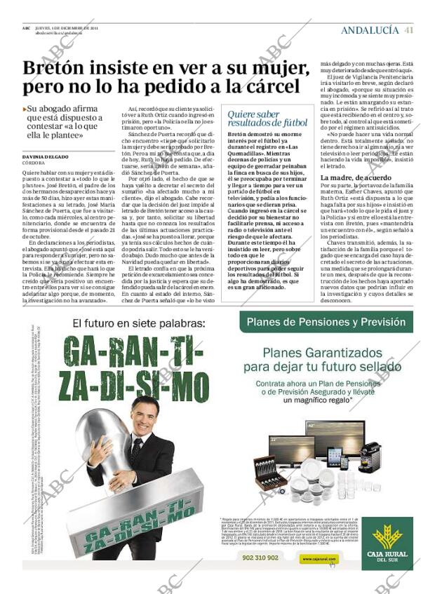 ABC SEVILLA 01-12-2011 página 41