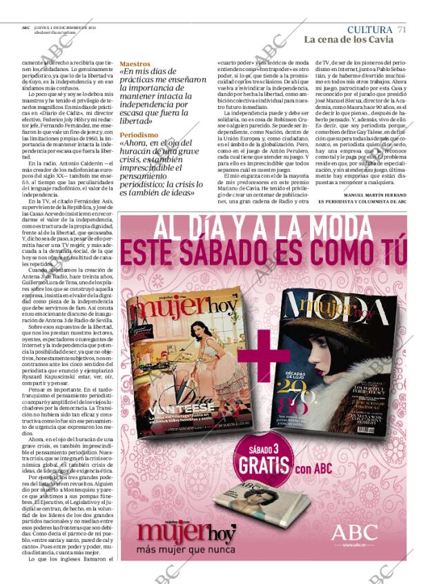 ABC SEVILLA 01-12-2011 página 71