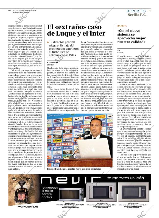 ABC SEVILLA 01-12-2011 página 87
