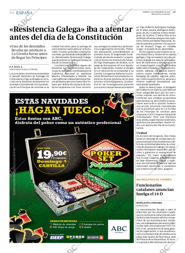 ABC SEVILLA 02-12-2011 página 50