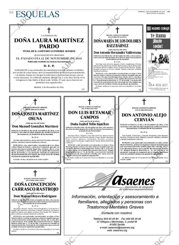 ABC SEVILLA 02-12-2011 página 88