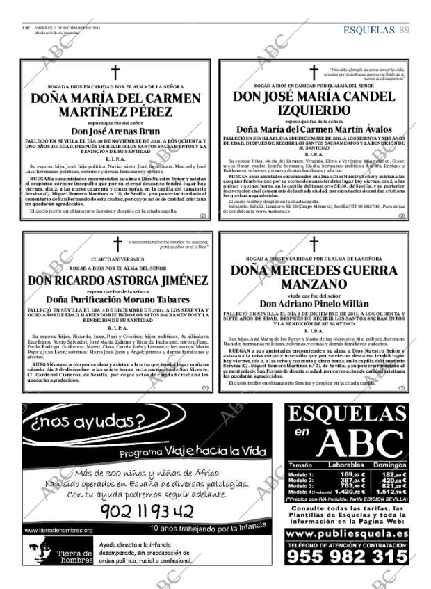 ABC SEVILLA 02-12-2011 página 89