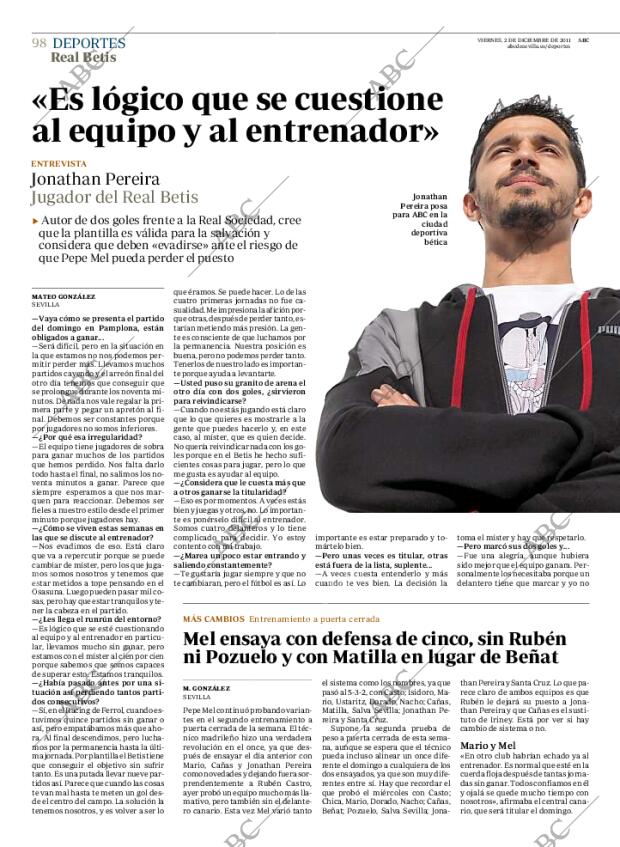 ABC SEVILLA 02-12-2011 página 98
