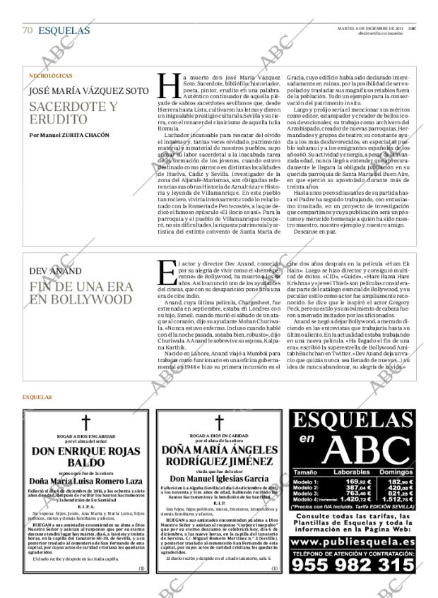 ABC SEVILLA 06-12-2011 página 70