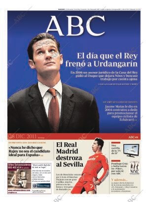 ABC MADRID 18-12-2011 página 1