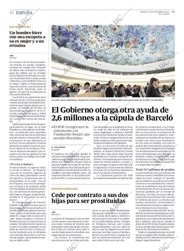ABC MADRID 18-12-2011 página 30