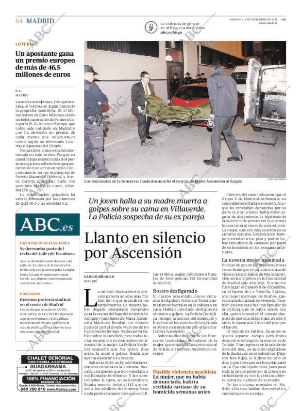 ABC MADRID 18-12-2011 página 64