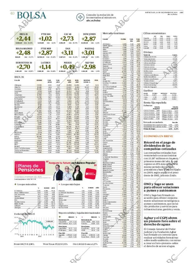 ABC MADRID 21-12-2011 página 40