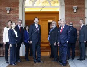 Reunión del nuevo Gobierno de Mariano Rajoy, en el primer Consejo de Ministros...