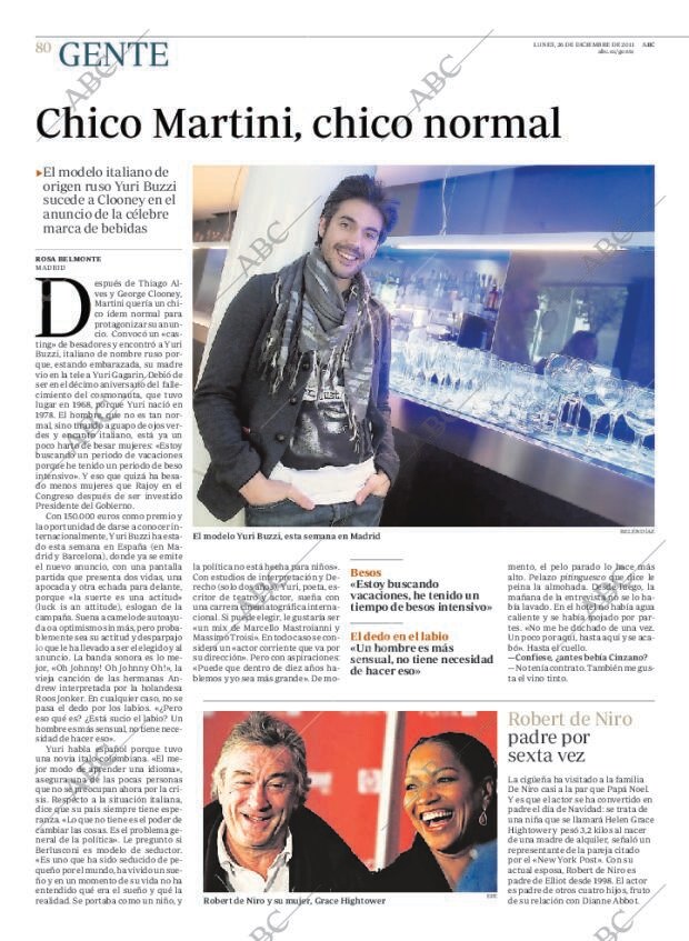 ABC MADRID 26-12-2011 página 80