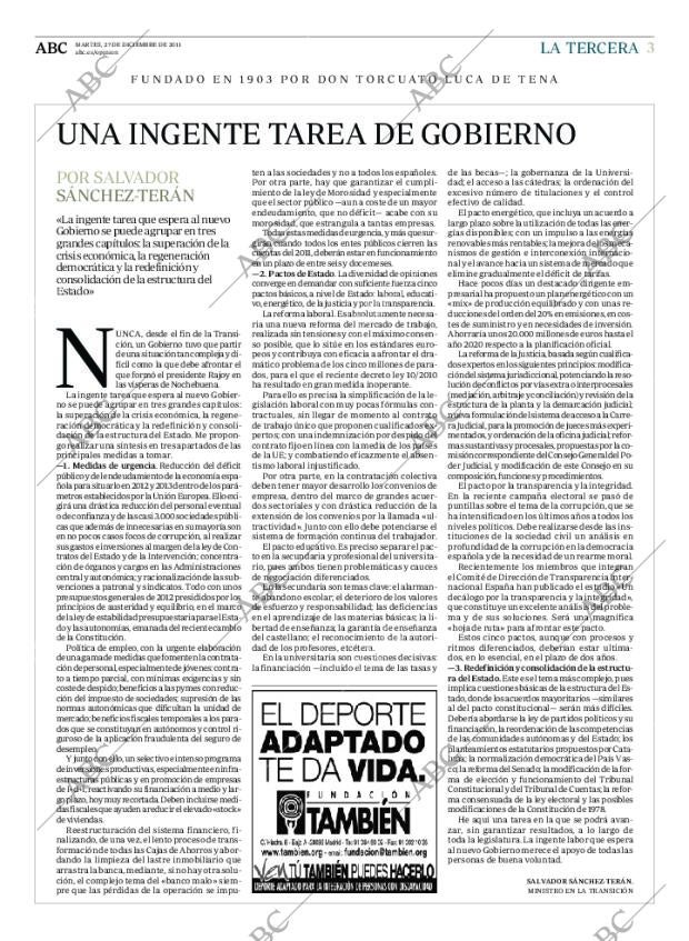 ABC MADRID 27-12-2011 página 3
