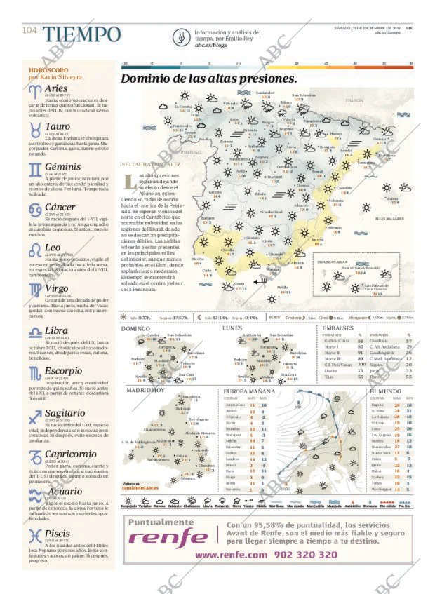 ABC MADRID 31-12-2011 página 104