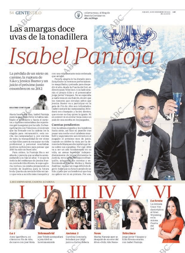 ABC MADRID 31-12-2011 página 54