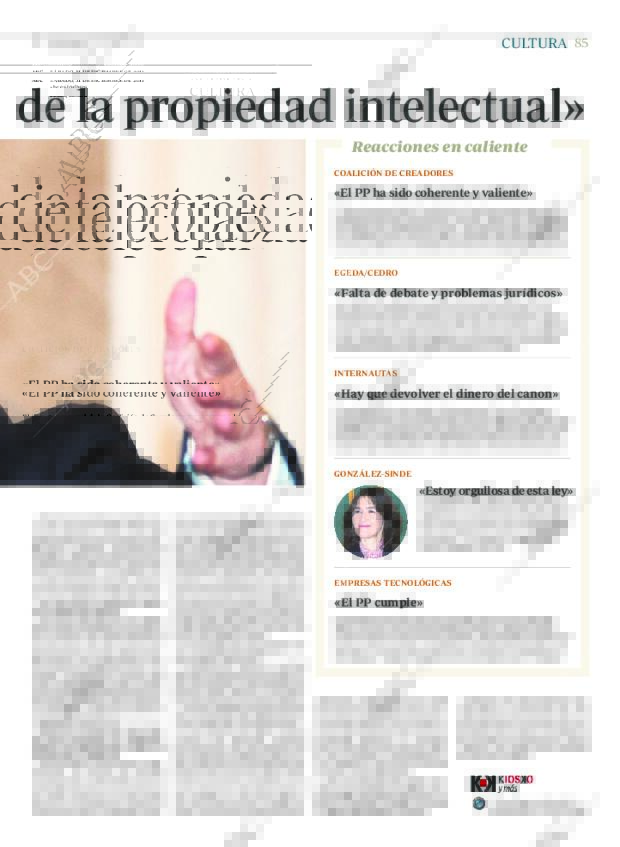 ABC MADRID 31-12-2011 página 85