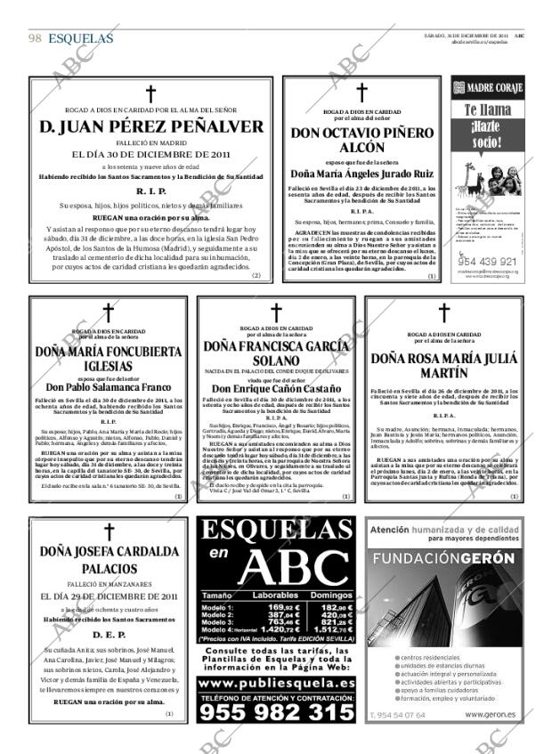 ABC SEVILLA 31-12-2011 página 98